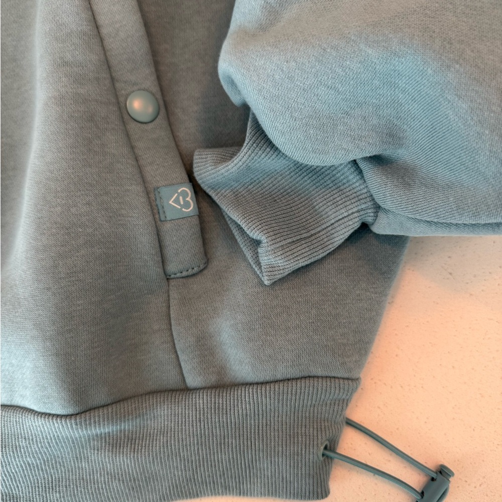 NWT Blue Blogilates / Pop Flex for Target Marshmellow Hoodie Size Small - Picture 6 of 7
